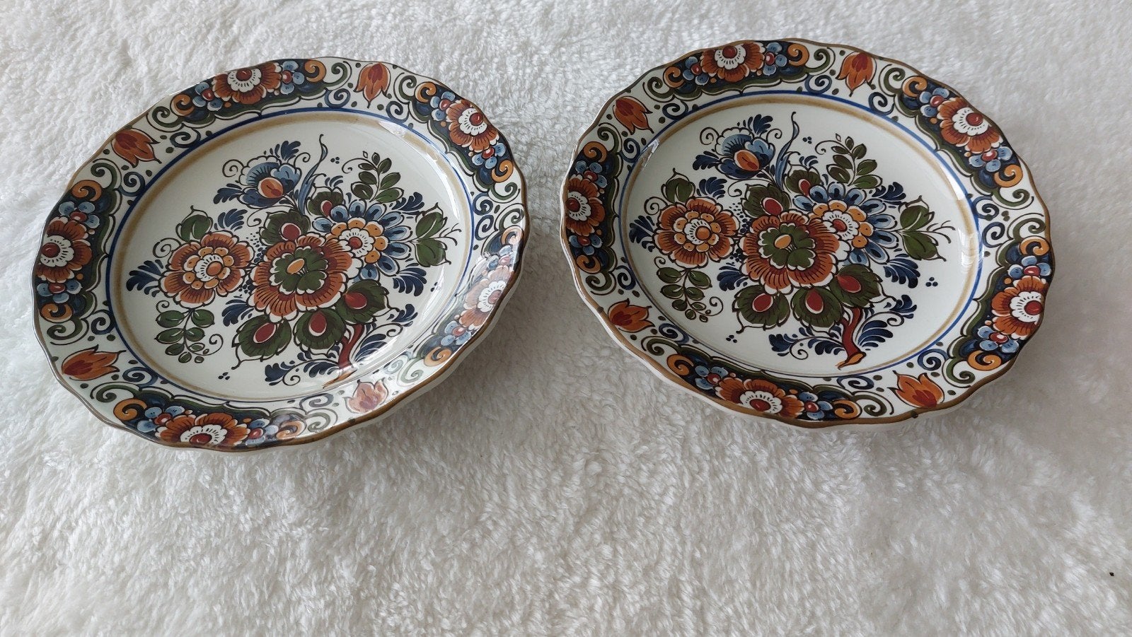 vintage keramiek delfts polychroom, Antiek en Kunst, Ophalen