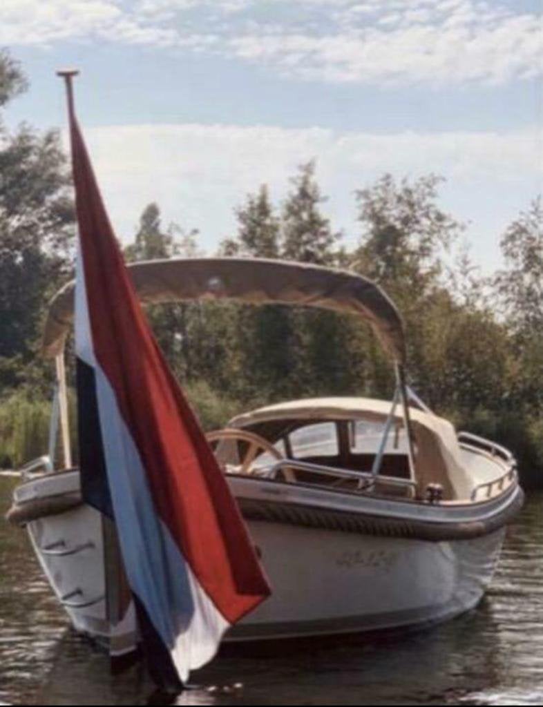 Jan van Gent 8.20 Soft Top 130 pk Volvo Penta dieselmotor, Watersport en Boten, Ophalen, Overige merken, Binnenboordmotor, Diesel