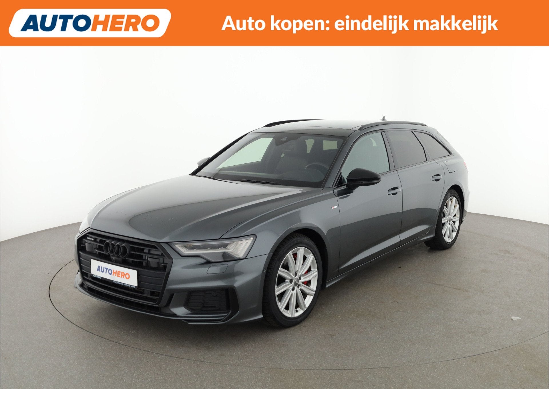 Audi A6 55 TFSIe quattro sport | UW09981 | (bj 2020), Automaat, Gebruikt, 4 cilinders, Leder
