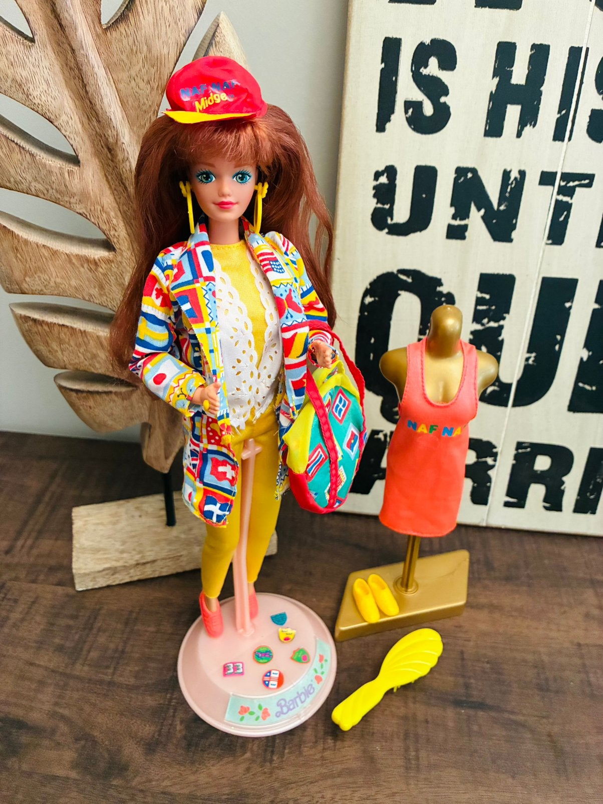 Barbie Naf Naf Midge 1993, Ophalen of Verzenden, Gebruikt, Barbie