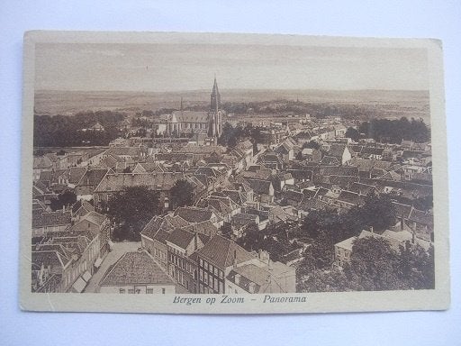 R89 Bergen op Zoom - Panorama - 1926, Verzenden, 1920 tot 1940, Gelopen, Noord-Brabant