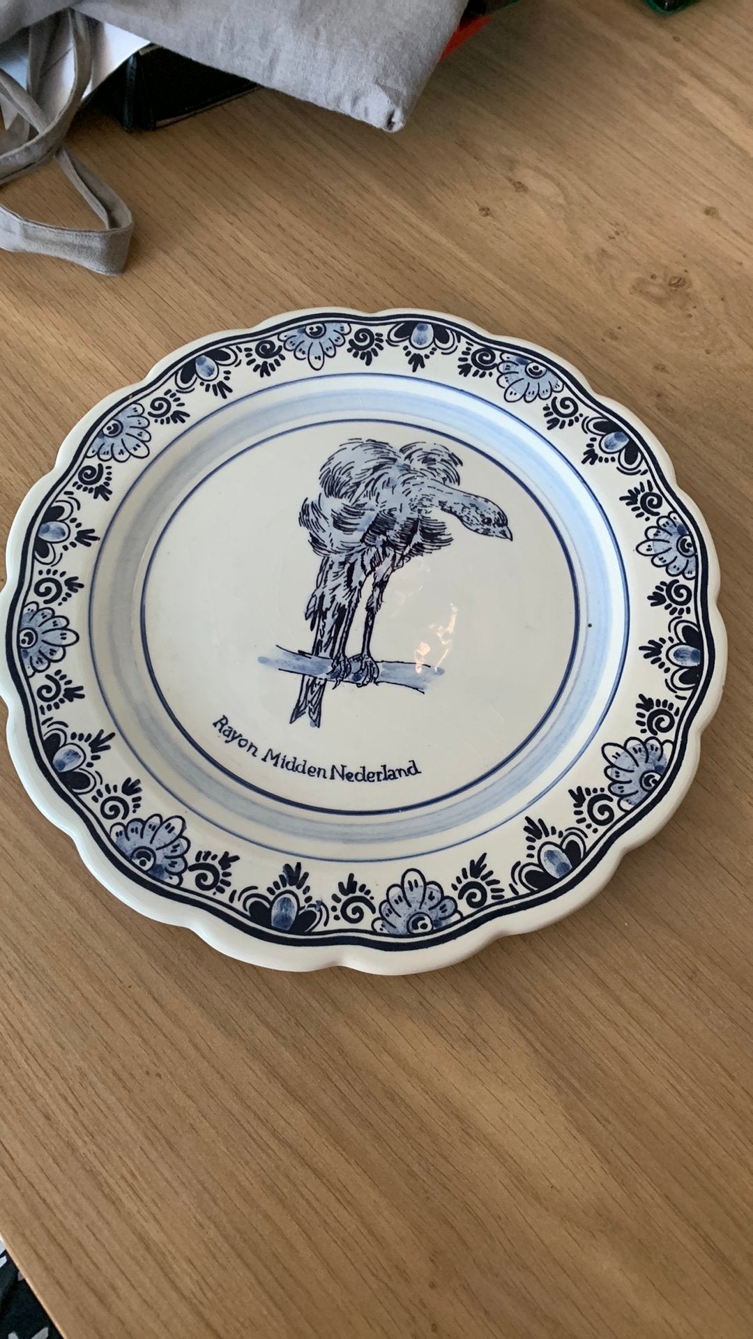 Rayon bordje, Ophalen
