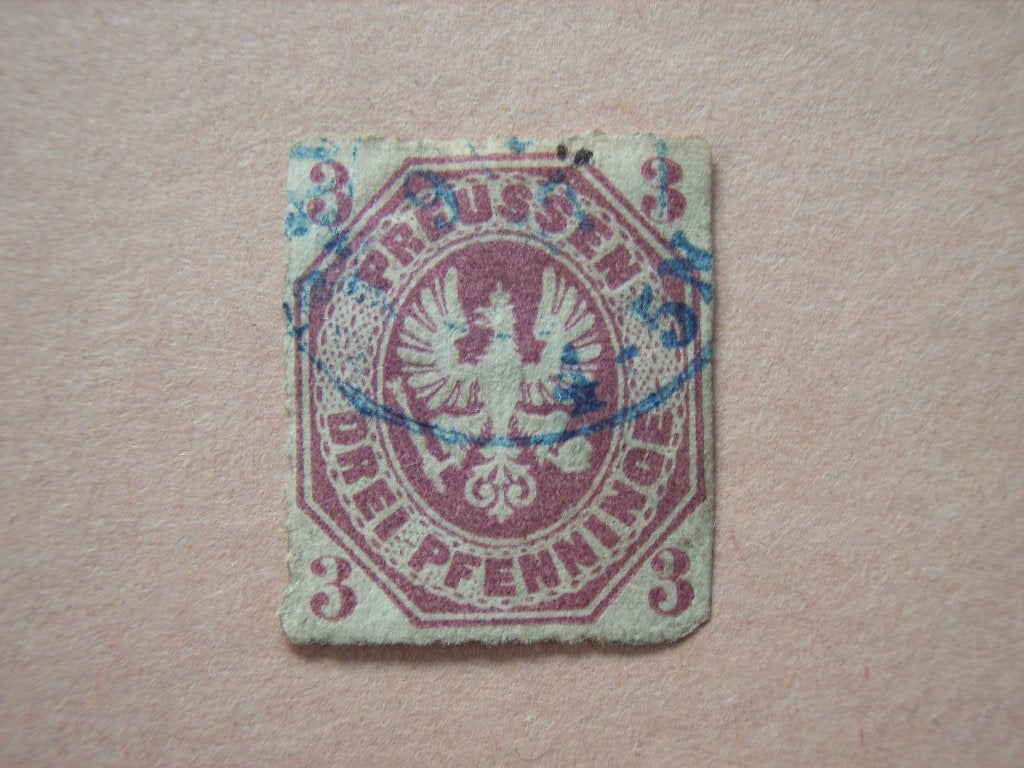 BL   Pruissen 19, Ophalen of Verzenden, Duitse Keizerrijk, Gestempeld
