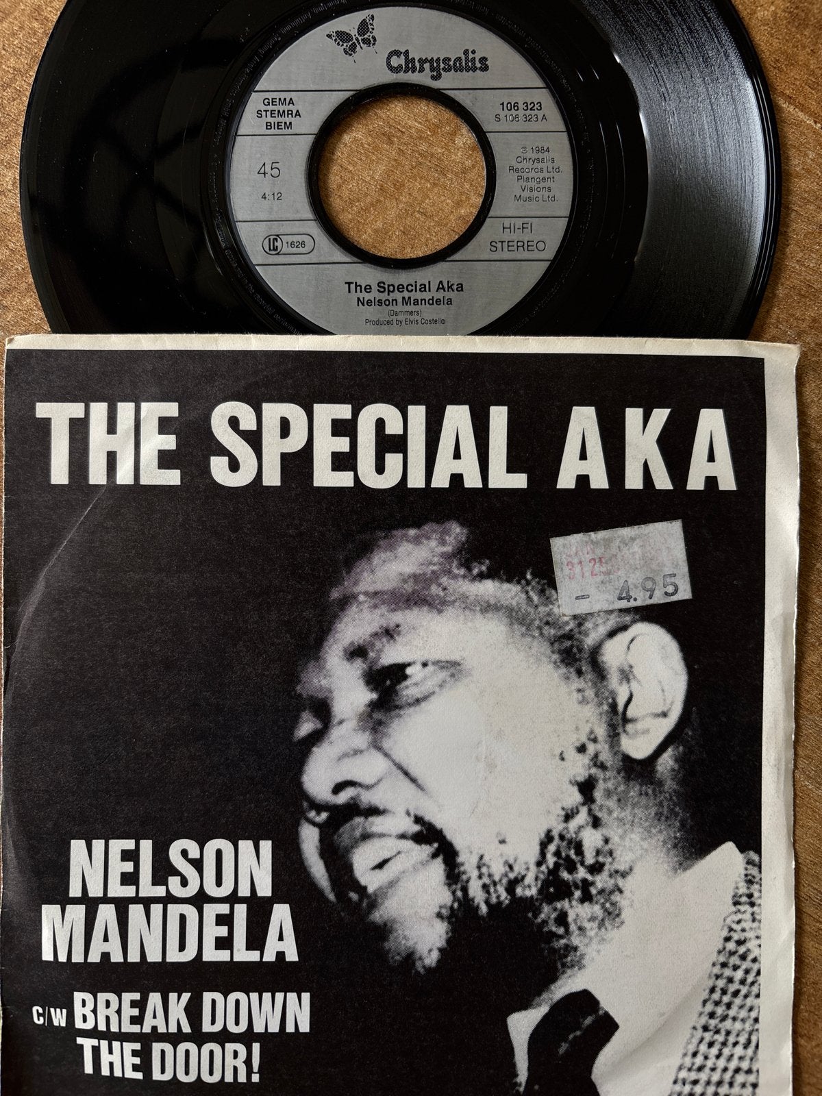 The Special AKA - Nelson Mandela (Single, 1984), Gebruikt, Originele persing, 7 inch, Ophalen of Verzenden