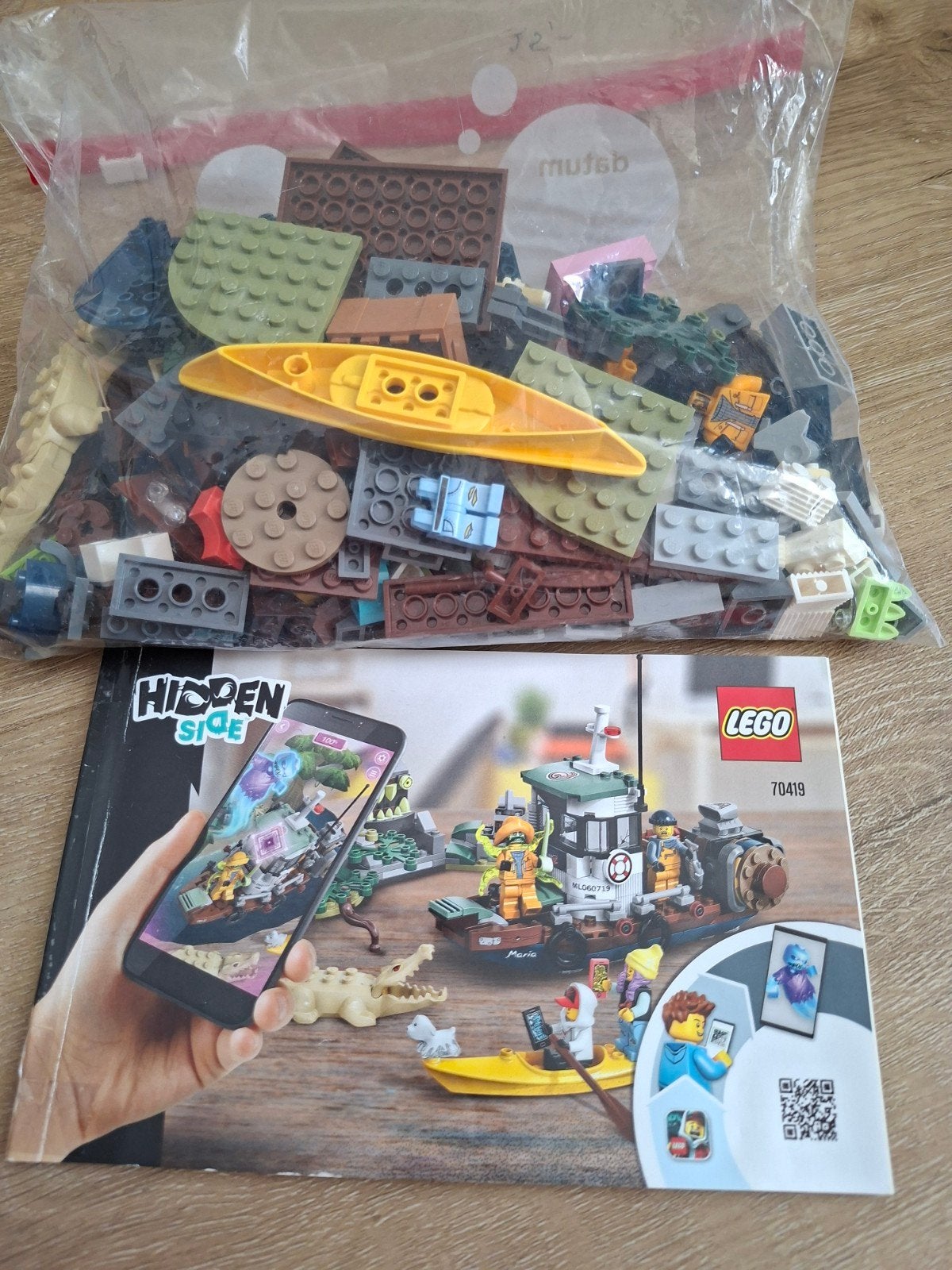 LEGO Hidden Side 70419: Gezonken Garnalenboot, Kinderen en Baby's, Speelgoed | Duplo en Lego, Gebruikt, Overige thema's, Lego