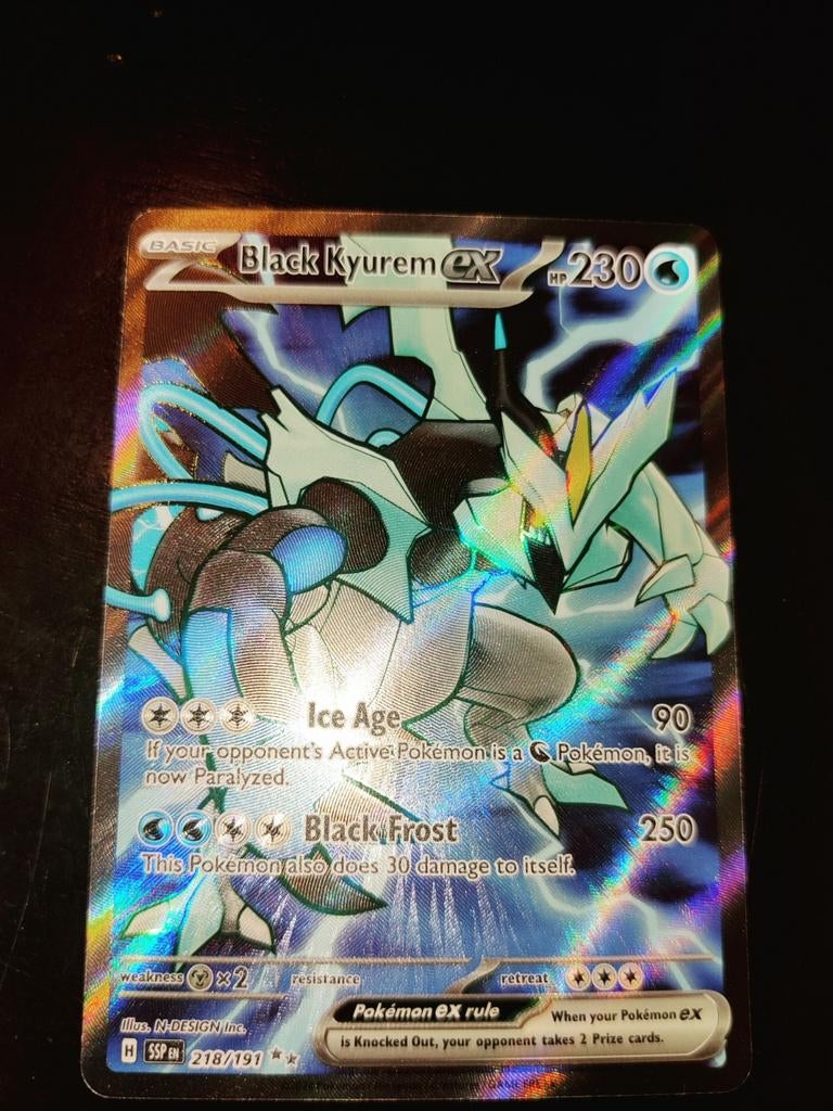 Black Kyurem ex - "Surging Sparks", Ophalen of Verzenden, Zo goed als nieuw
