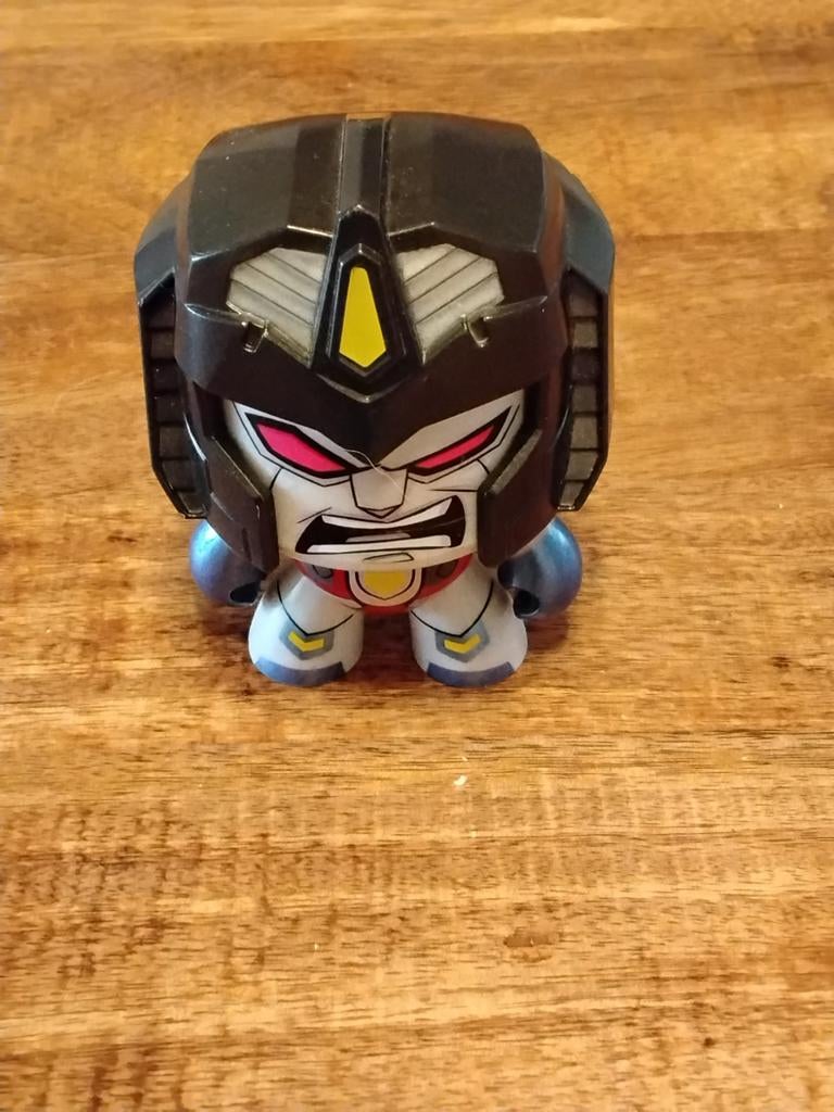 Transformers Mighty Muggs Starscream Figuur, Overige generaties, Ophalen of Verzenden, Gebruikt, Autobots