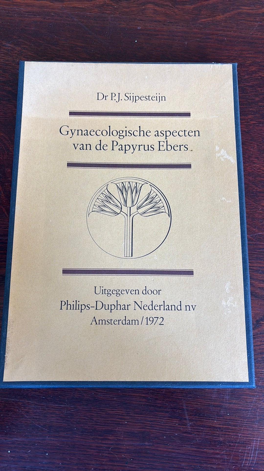 Gynaecologische aspecten van de papyrus Ebers - P.J. Sijpest, Ophalen of Verzenden, Zo goed als nieuw