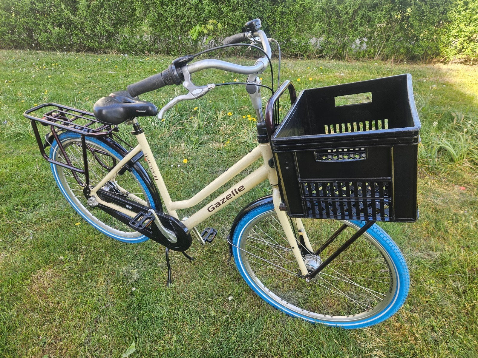 gazelle heavy duty NL damesfiets incl bon, 53 tot 56 cm, Versnellingen, Ophalen of Verzenden, Zo goed als nieuw