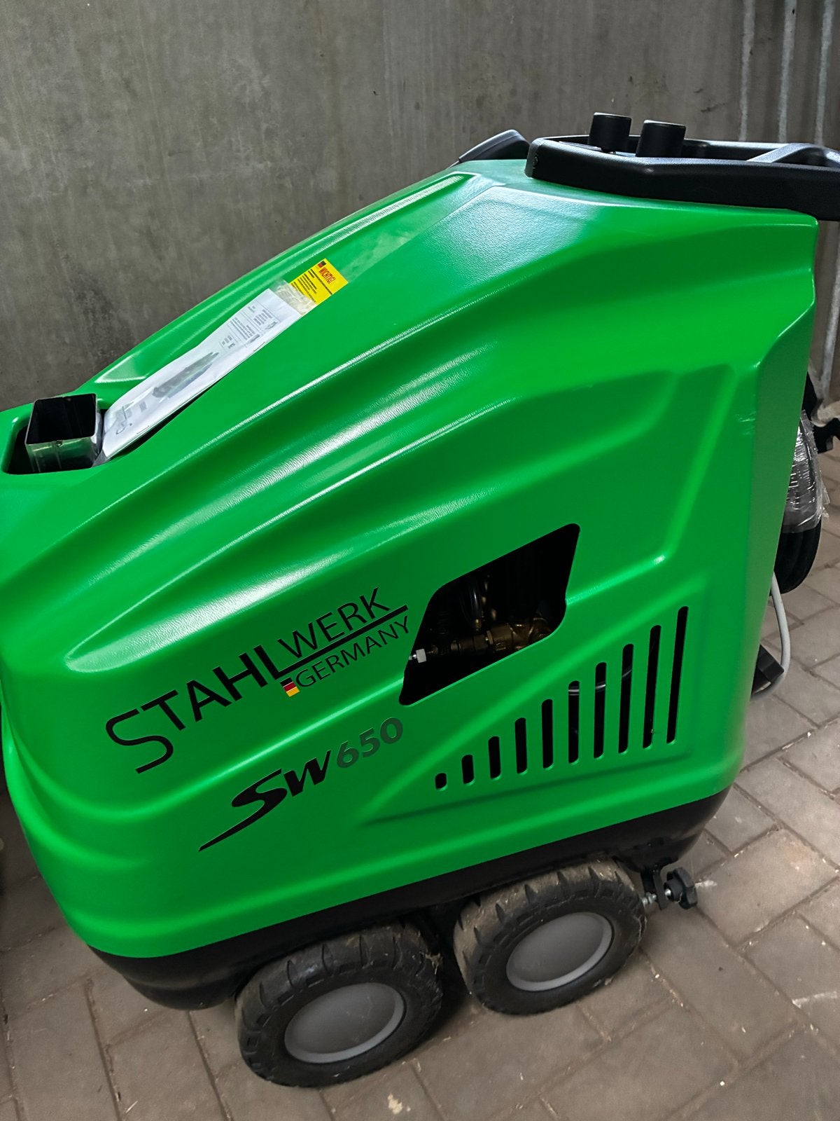 Stahlwerk SW650 Hogedrukreiniger - nieuw, Ophalen, Nieuw, Benzine, Met regelbare waterdruk