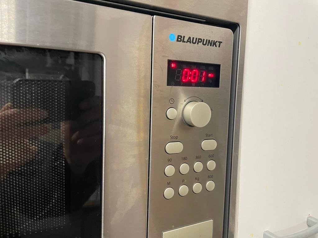 Blaupunkt Inbouw Magnetron - Nieuw in doos voor 50cm kast, Witgoed en Apparatuur, Magnetrons, Ophalen, Nieuw, Magnetron, Inbouw