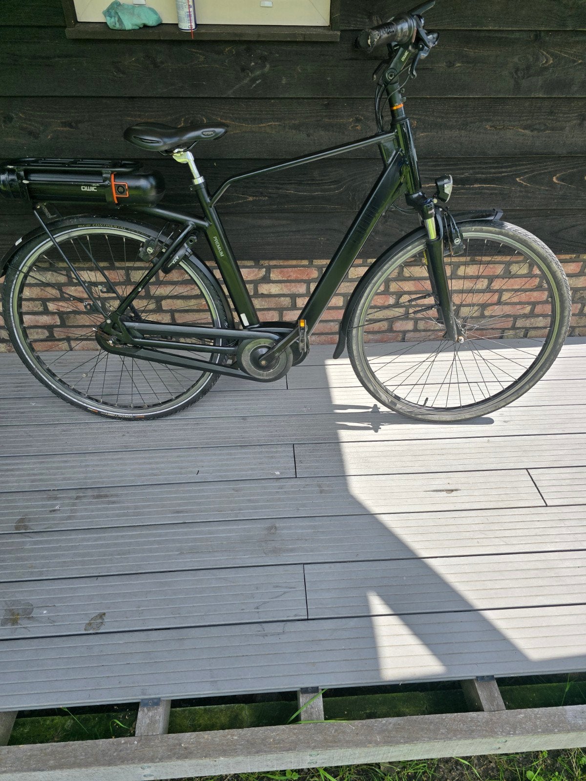 Goede qwic e-bike, Ophalen, Zo goed als nieuw, 30 tot 50 km per accu, Qwic