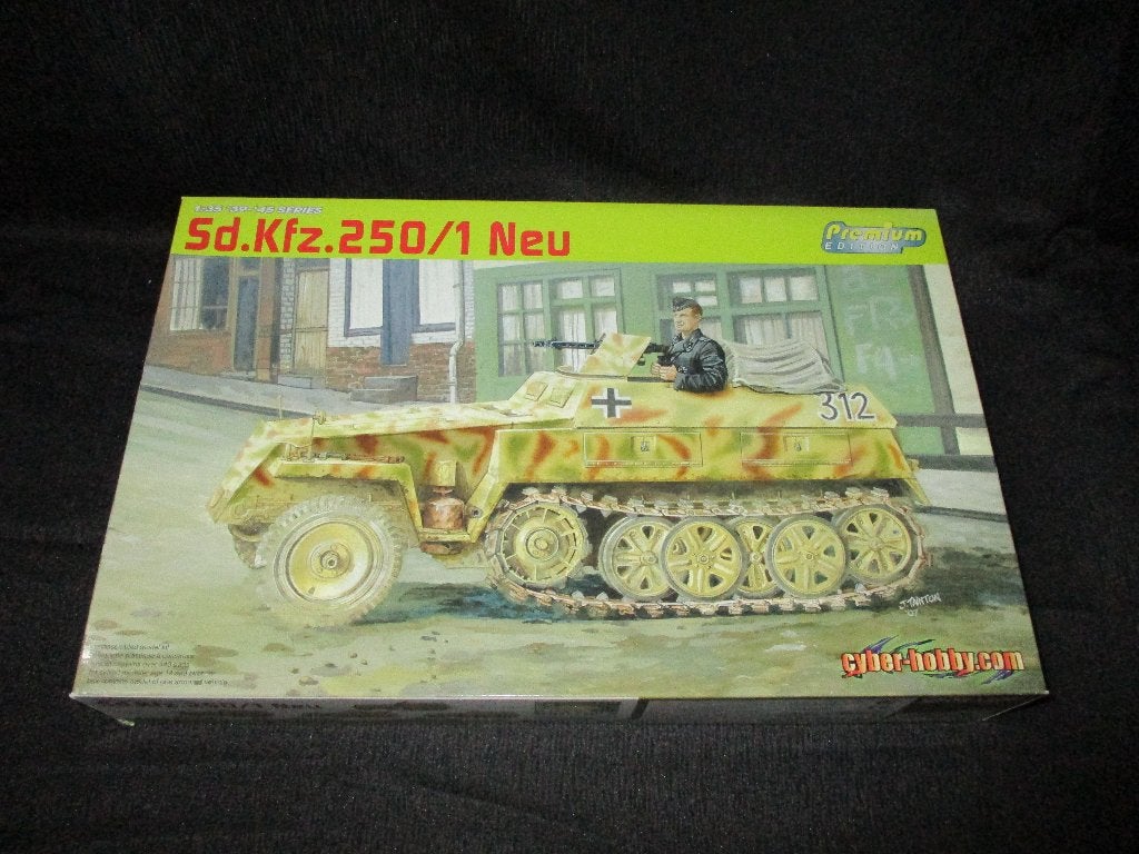 D-121,CYBER HOBBY 1-35,NO,6427,Sd.Kfz. 250/1 Neu Sonderkraft, Overige merken, 1:32 tot 1:50, Overige typen, Nieuw