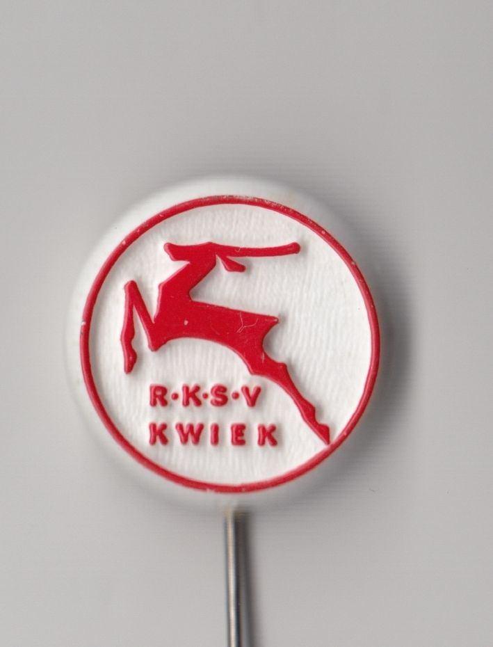 Voetbal RKSV Kwiek Venlo Gazelle logo speldje, Gebruikt, Niet vindbaar, Niet vindbaar, Speldje of Pin