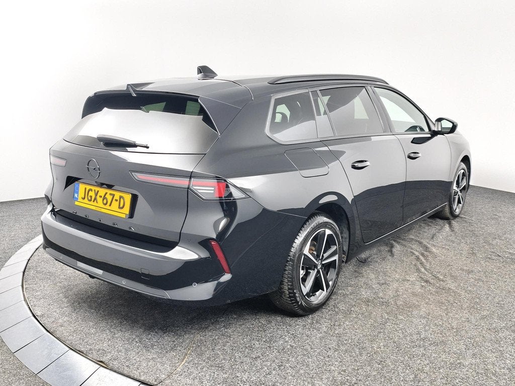 Opel Astra Sports Tourer 1.2 Turbo GS | Carplay | Navigatie, Auto's, Opel, 1199 cc, Met garantie (alle), Zwart, 3 cilinders