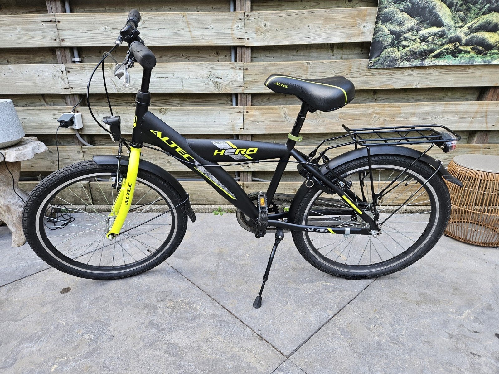 Altec hero kinderfiets, Ophalen, Terugtraprem, Altec, 22 inch