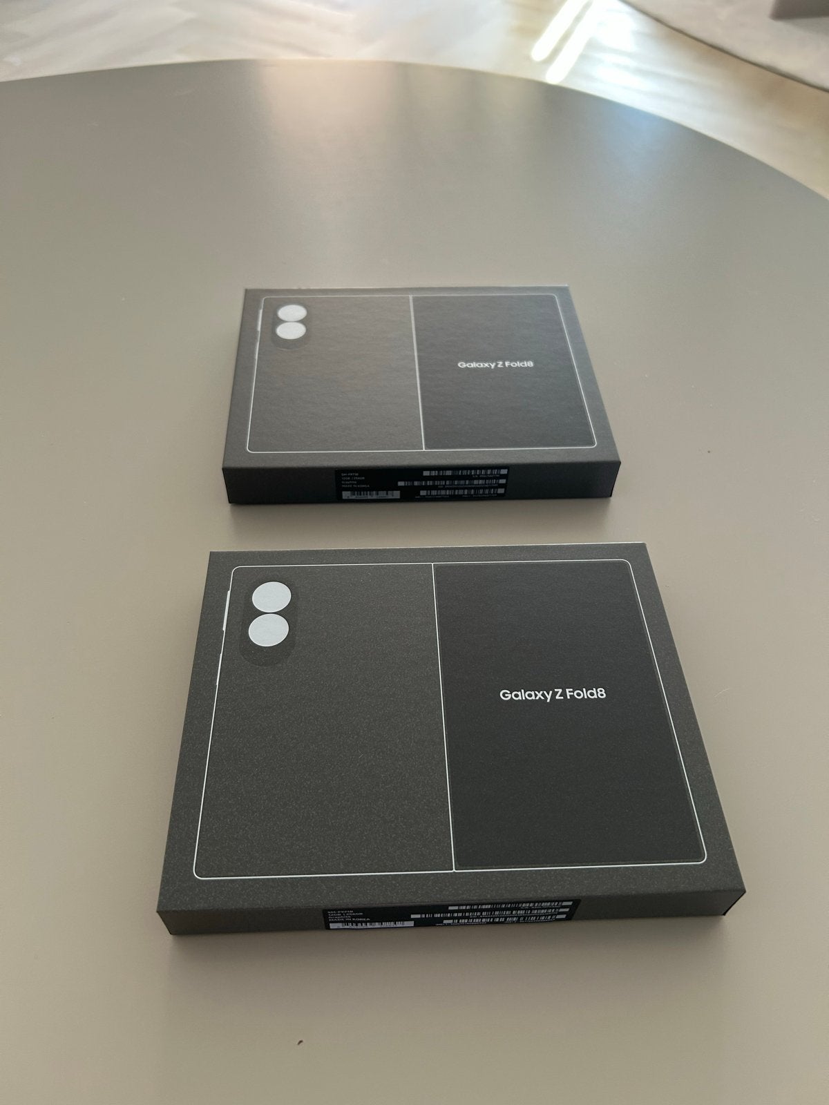 Samsung Galaxy Z Fold 8 - SEALED ongeopend ( 2 st.) graphite, Zwart, Touchscreen, Nieuw, Ophalen of Verzenden