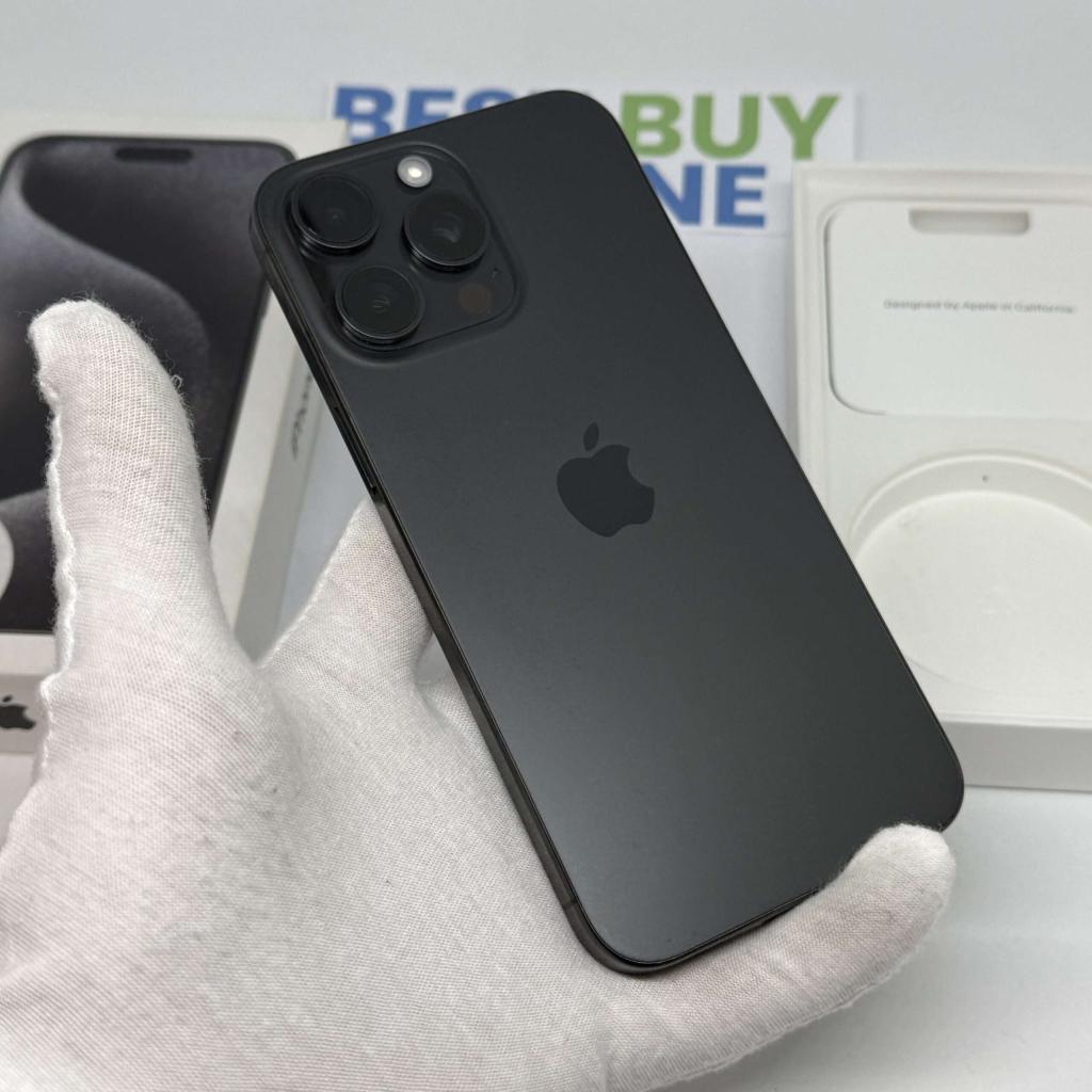 iPhone 15 Pro Max 512GB zwart /kras vrij scherm /89% batt /g, Telecommunicatie, Mobiele telefoons | Apple iPhone, 256 GB, 89 %