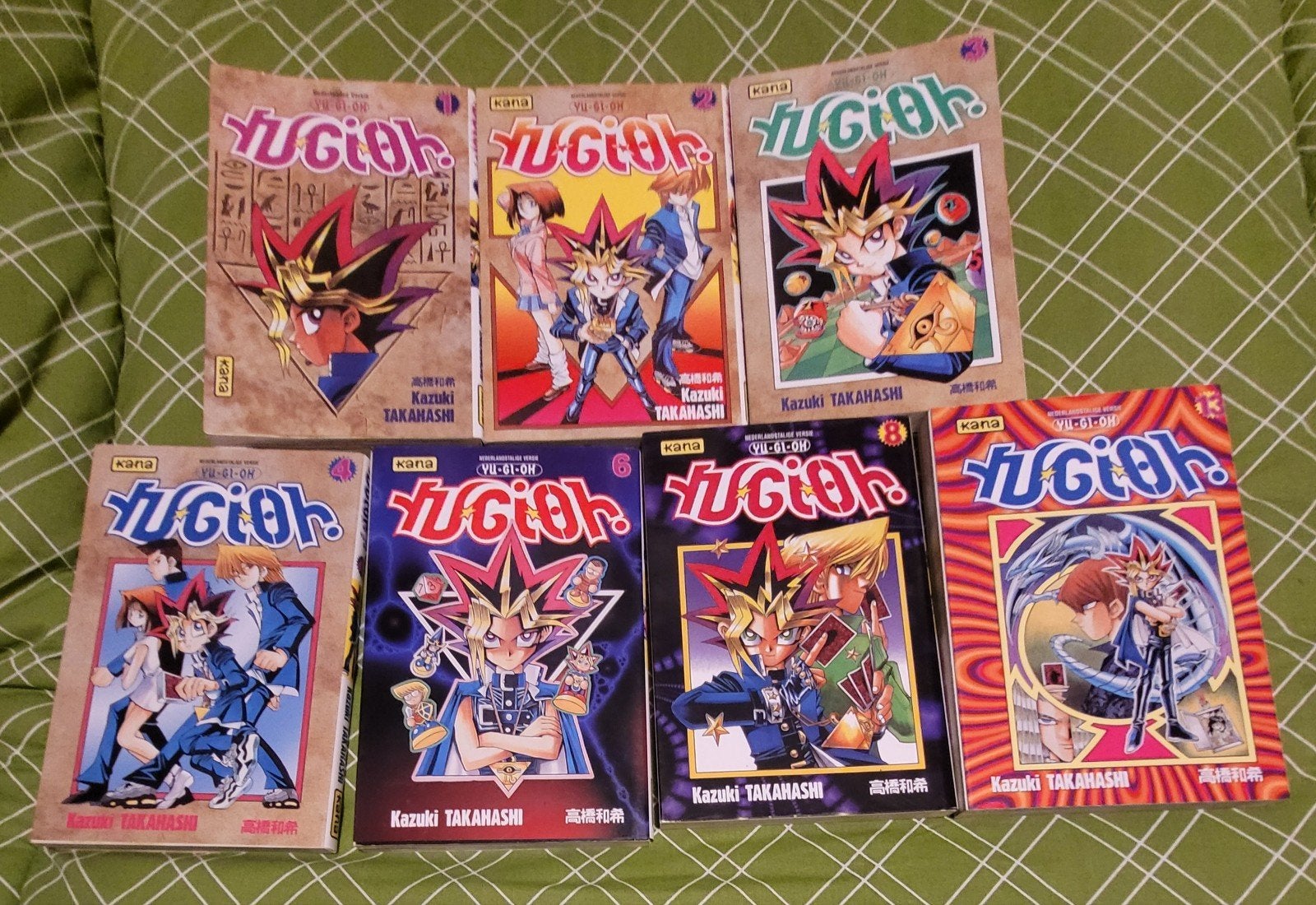Manga's Yugioh deel 1 tm 4, 6, 8 en 13 NL, Gelezen, Takahashi, Ophalen of Verzenden, Japan (Manga)