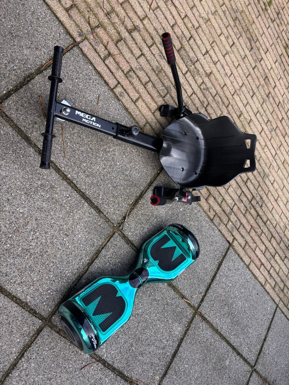 Mega Motion Hoverboard Kart met Hoverboard, Ophalen, Gebruikt, Overige typen