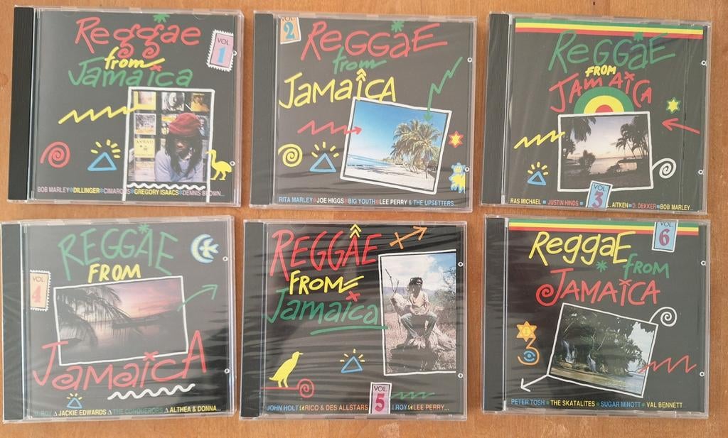 Reggae From Jamaica volume 1 t/m 6 (CD's), Ophalen of Verzenden, Nieuw in verpakking