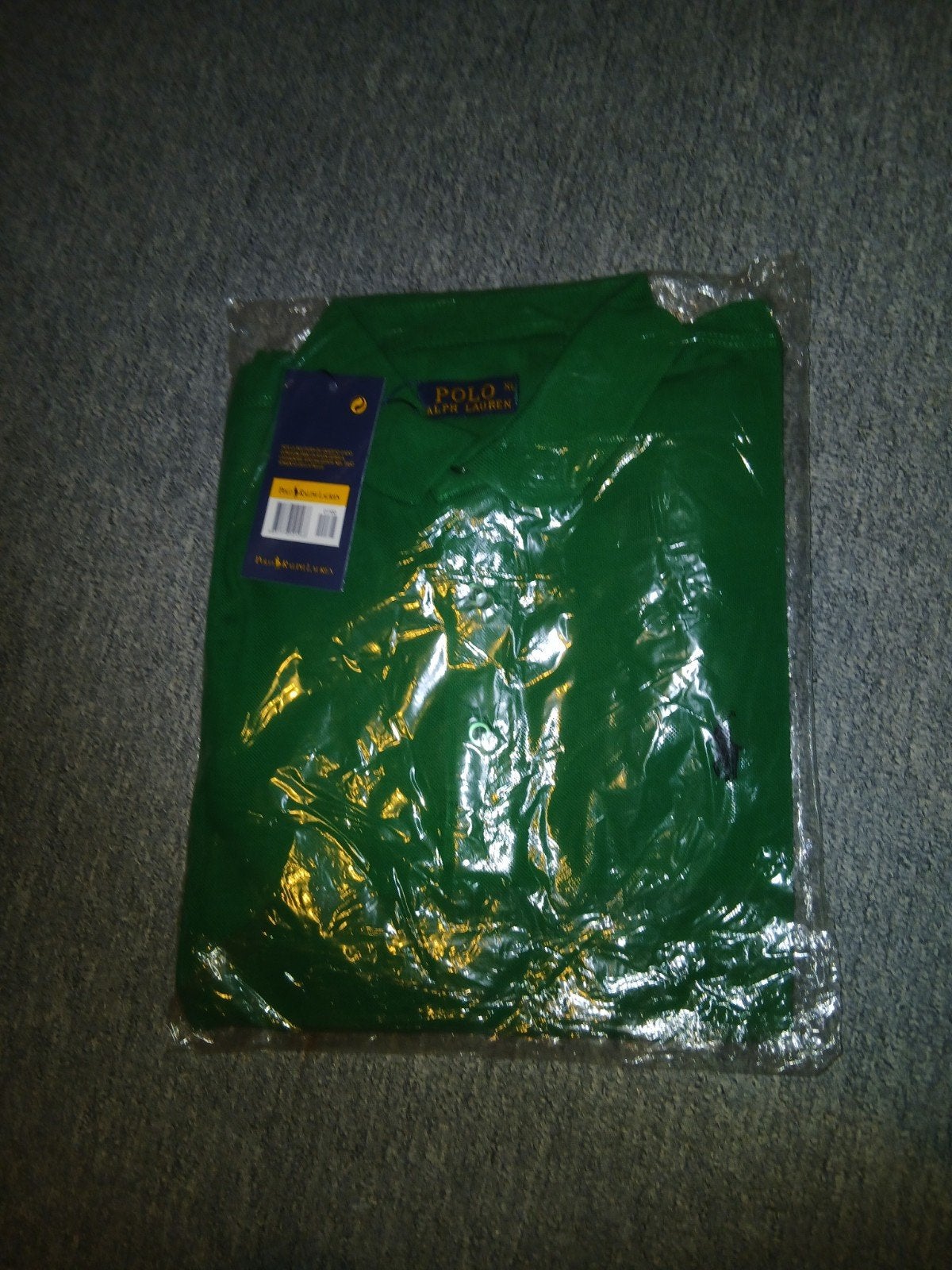 Polo Ralph Lauren heren polo shirt - Groen - Maat XL, Ophalen of Verzenden, Polo Ralph Lauren, Groen, Maat 56/58 (XL)