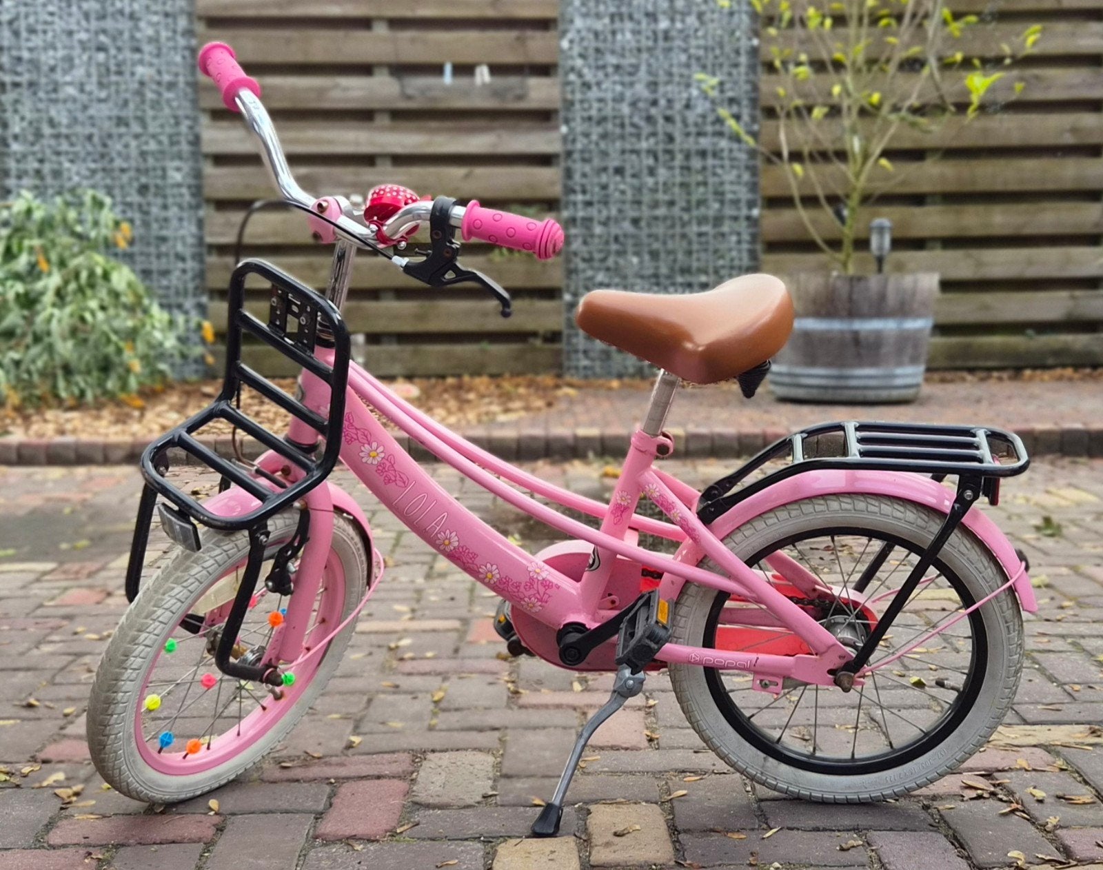 Popal Lola 16 inch meisjesfiets, Ophalen, Terugtraprem, Popal, 16 tot 20 inch