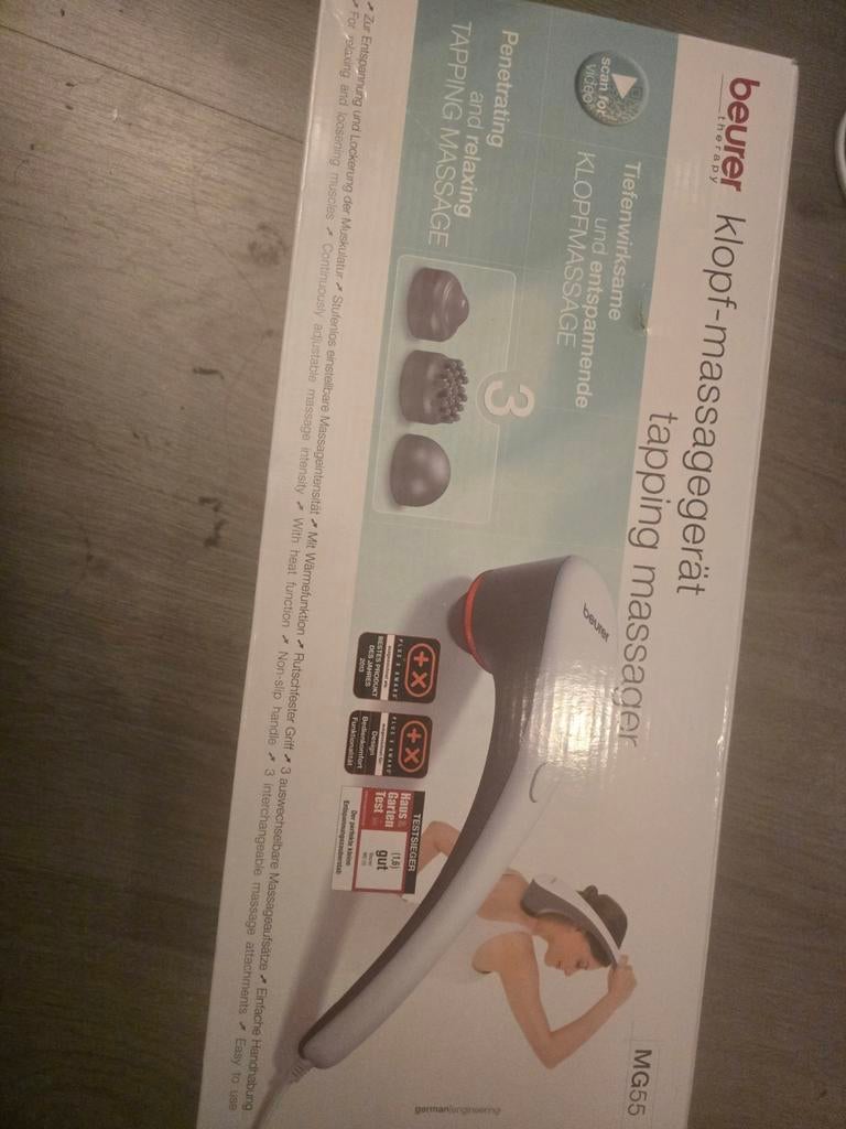 Electric massageaparaat, Ophalen, Apparaat