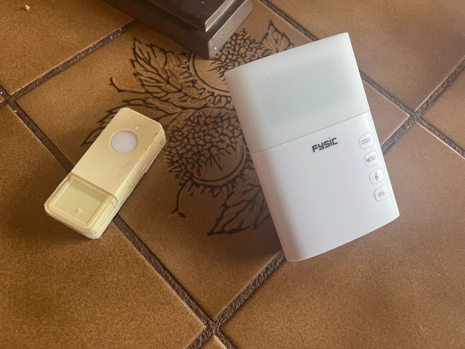 FYSIC FD-110 draadloze deurbel - Goed werkend, Ophalen of Verzenden, Gebruikt, Draadloos