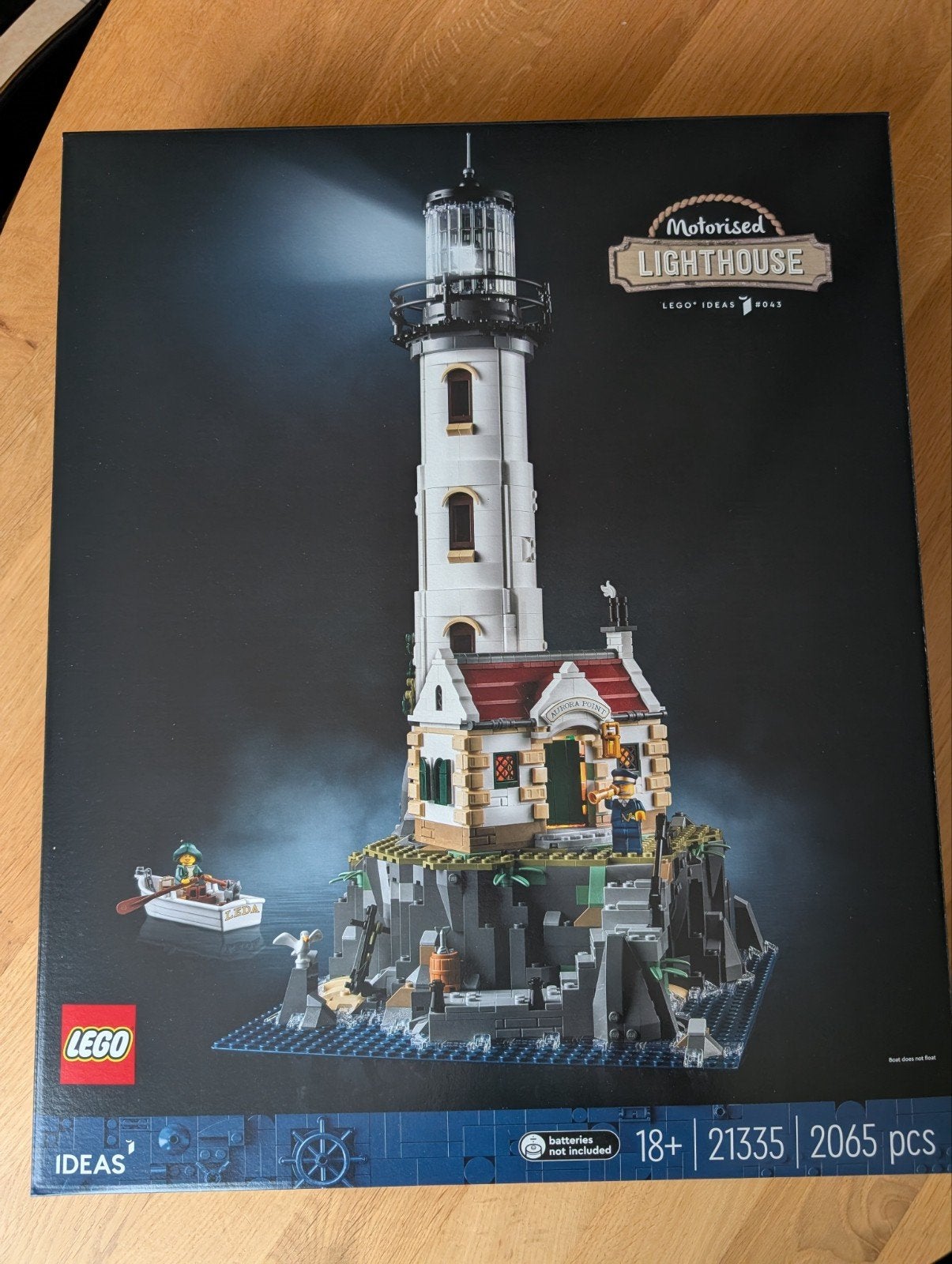 LEGO Ideas 21335 Gemotoriseerde Vuurtoren - Nieuw & Sealed, Nieuw, Ophalen of Verzenden, Ideas, Complete set