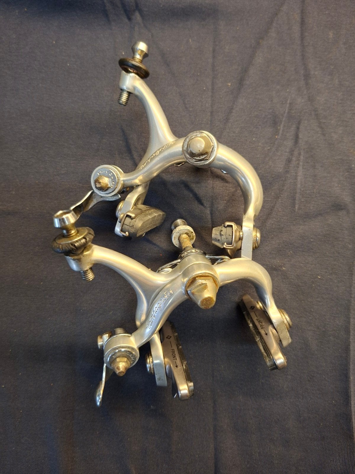 Campagnolo Record Nuovo Remmen - Vintage Racefiets Remklauwe, Remmen, Gebruikt, Campagnolo, Ophalen of Verzenden