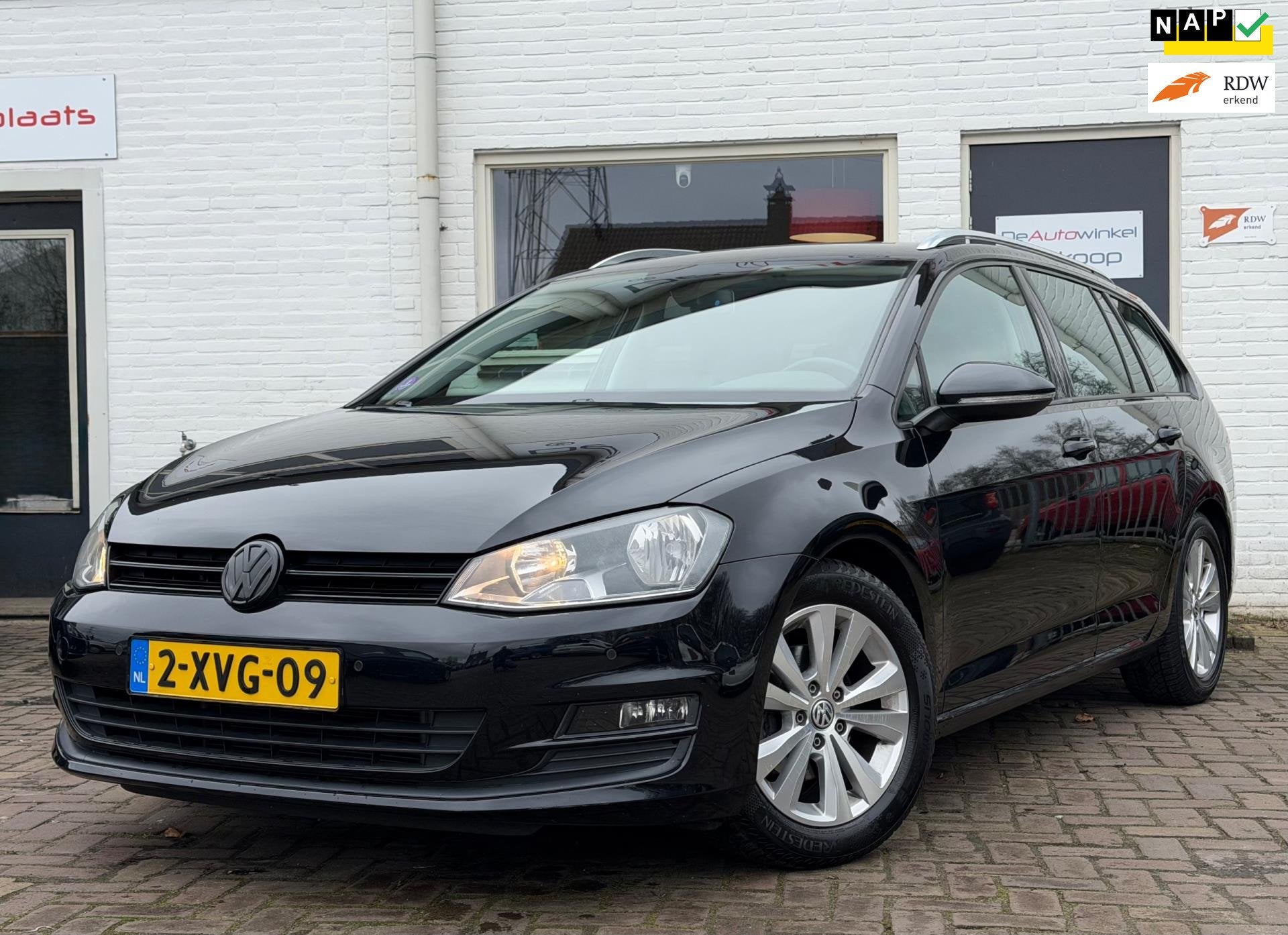 Volkswagen Golf Variant 1.2 TSI 122pk Afneembare trekh. PDC, Voorwielaandrijving, Stof, Gebruikt, Zwart