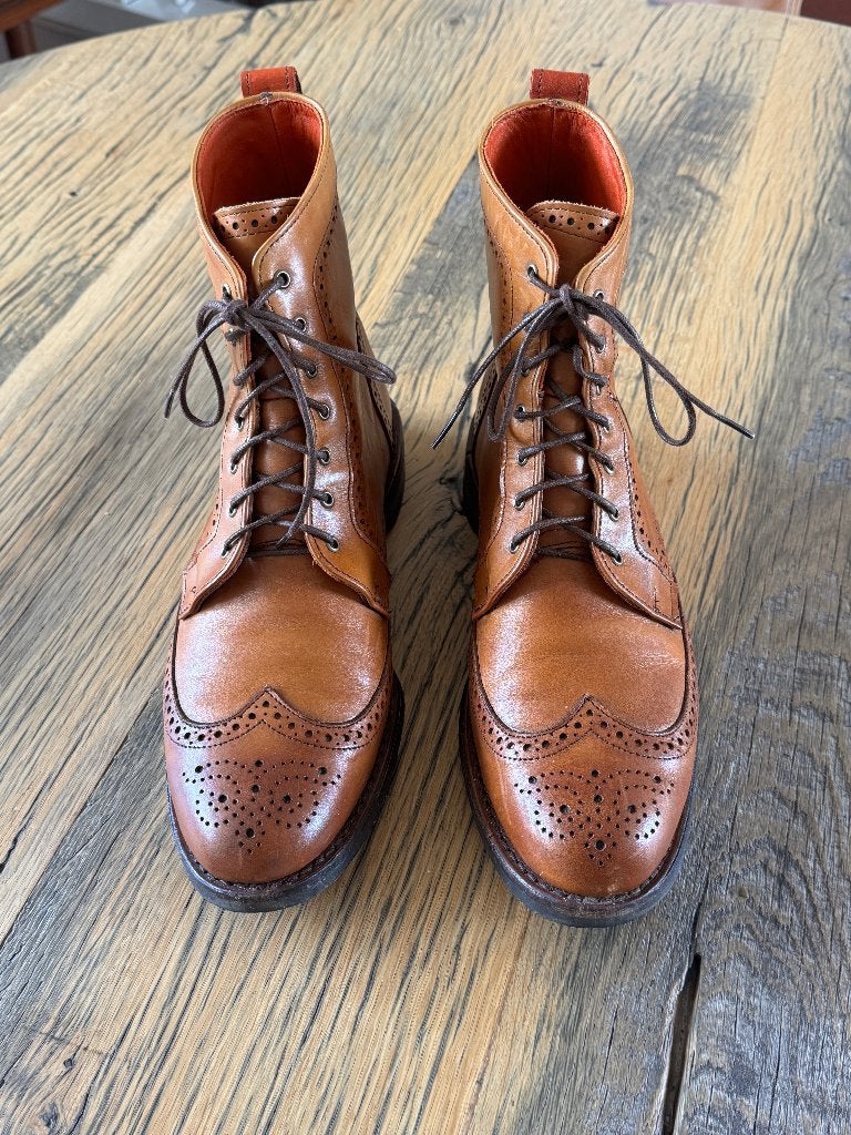 Allen Edmonds Dalton Boots 10 1/2 D, Kleding | Heren, Schoenen, Bruin, Verzenden, Boots, Gedragen