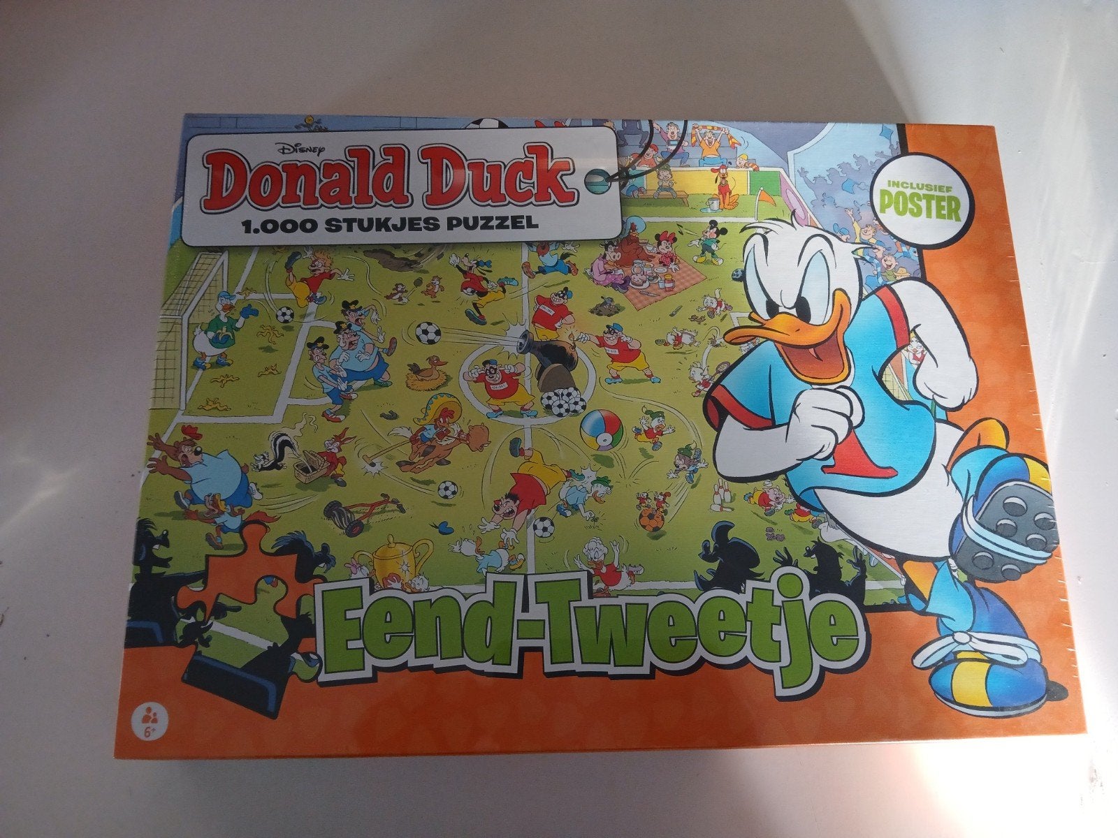 Donald Duck Puzzel Eend-Twee-Drie - 1000 stukjes, Ophalen of Verzenden, Donald Duck, Nieuw