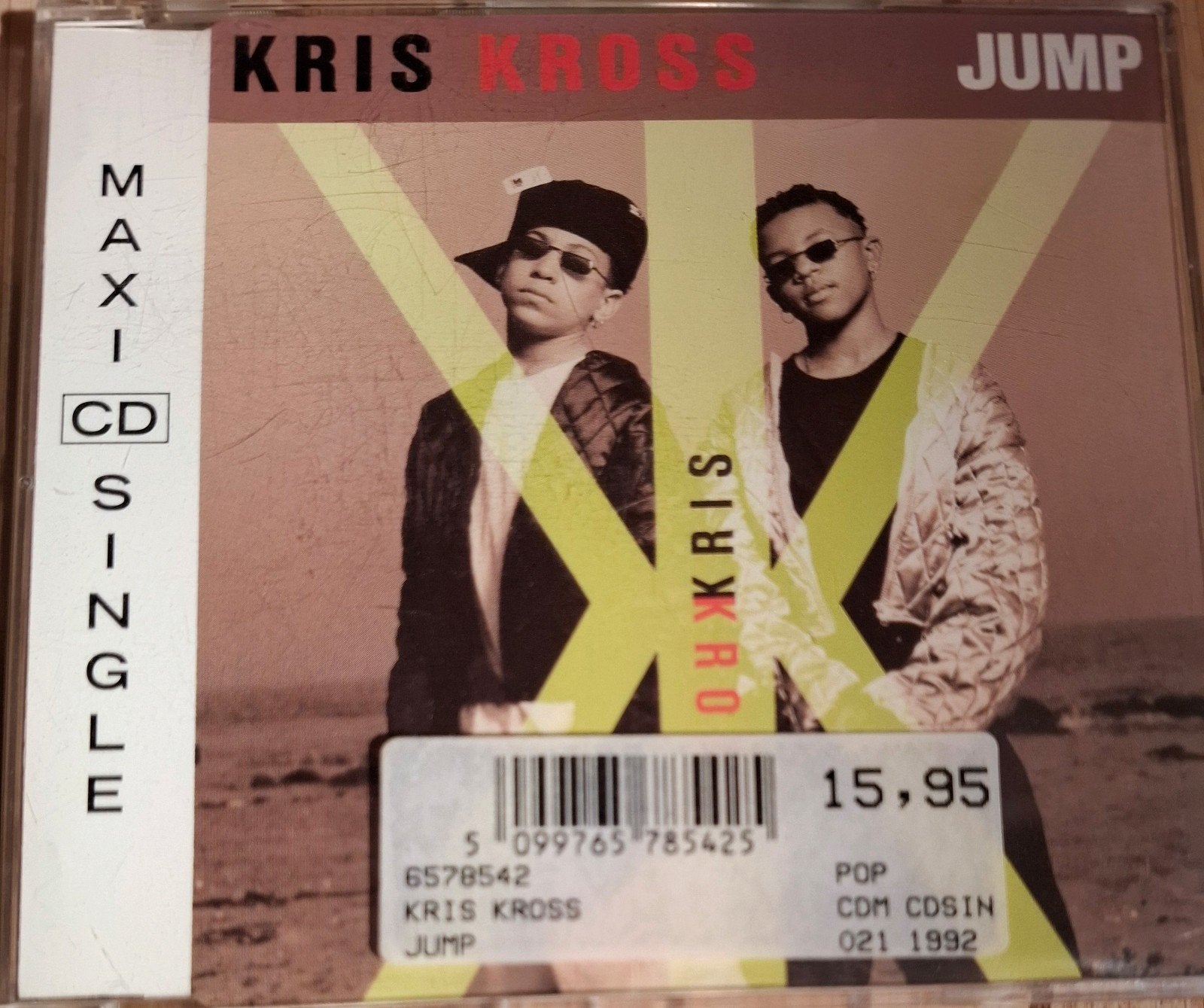 Kris Kross - Jump Maxi-CD Single (Pop, 1992), Verzenden, Zo goed als nieuw, Pop