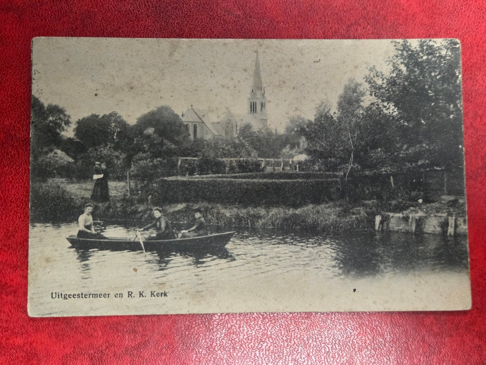 Uitgeestermeer bij Uitgeest R.K. Kerk, Ophalen of Verzenden, Voor 1920