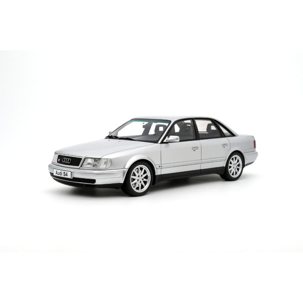 OttoMobile 1/18 Audi S4 (C4) zilvergrijs 4.2 V8 OT464, Ophalen of Verzenden, Zo goed als nieuw, Auto, OttOMobile