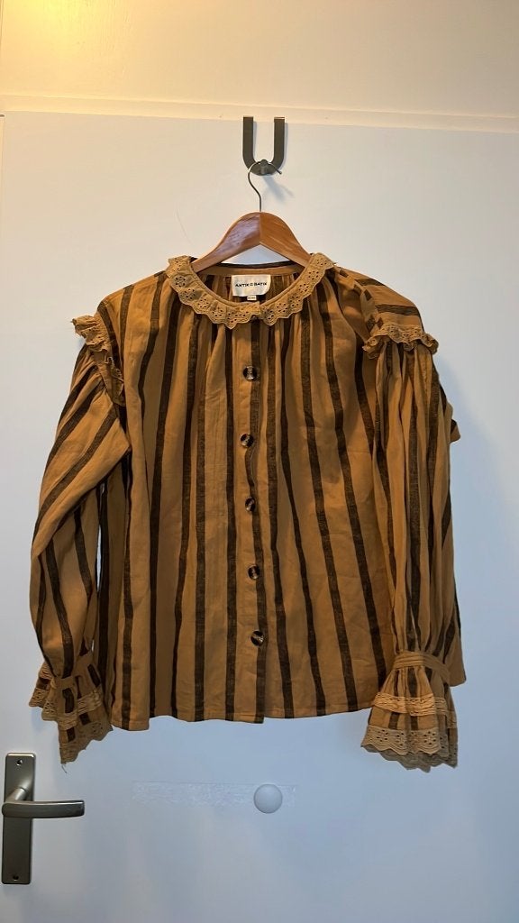 Antik Batik blouse boho ibiza maat M/40, Kleding | Dames, Ophalen, Zo goed als nieuw, Maat 38/40 (M), Geel