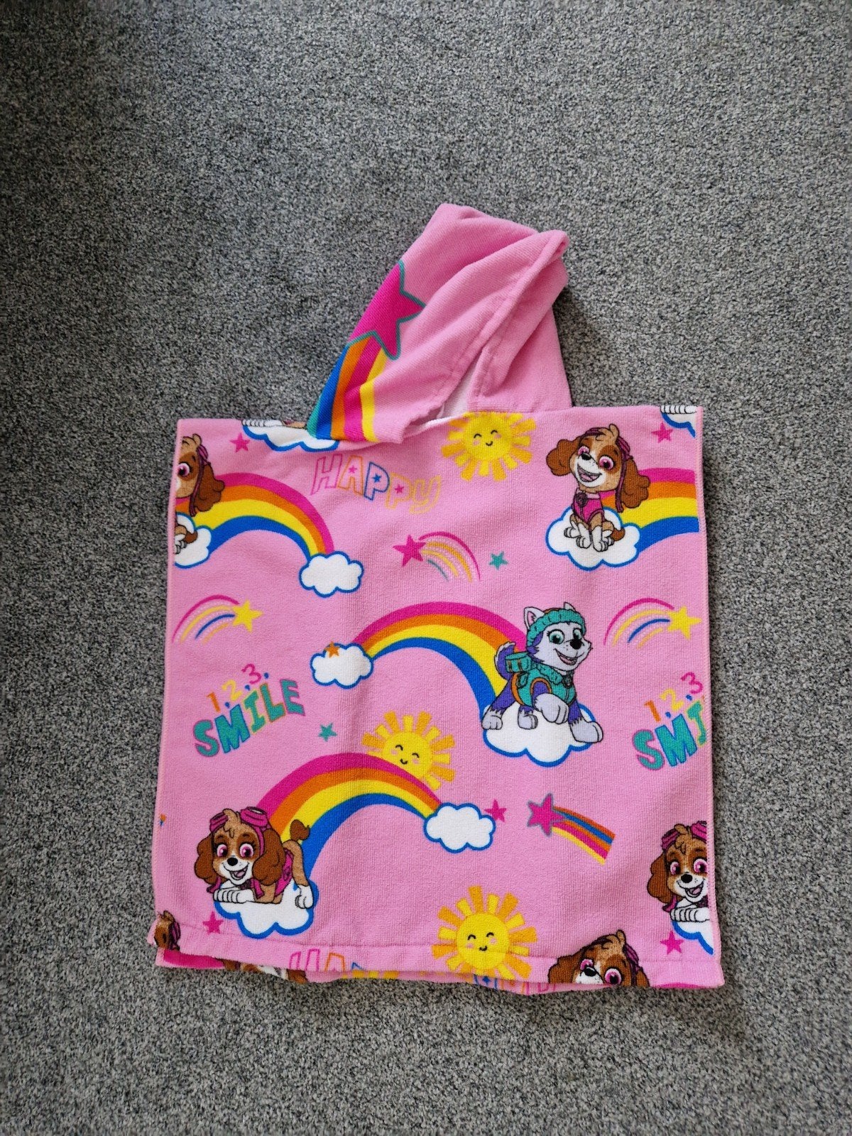 PAW PATROL BADPONCHO 1 MAAT, Meisje, Nieuw, Badponcho, Paw Patrol