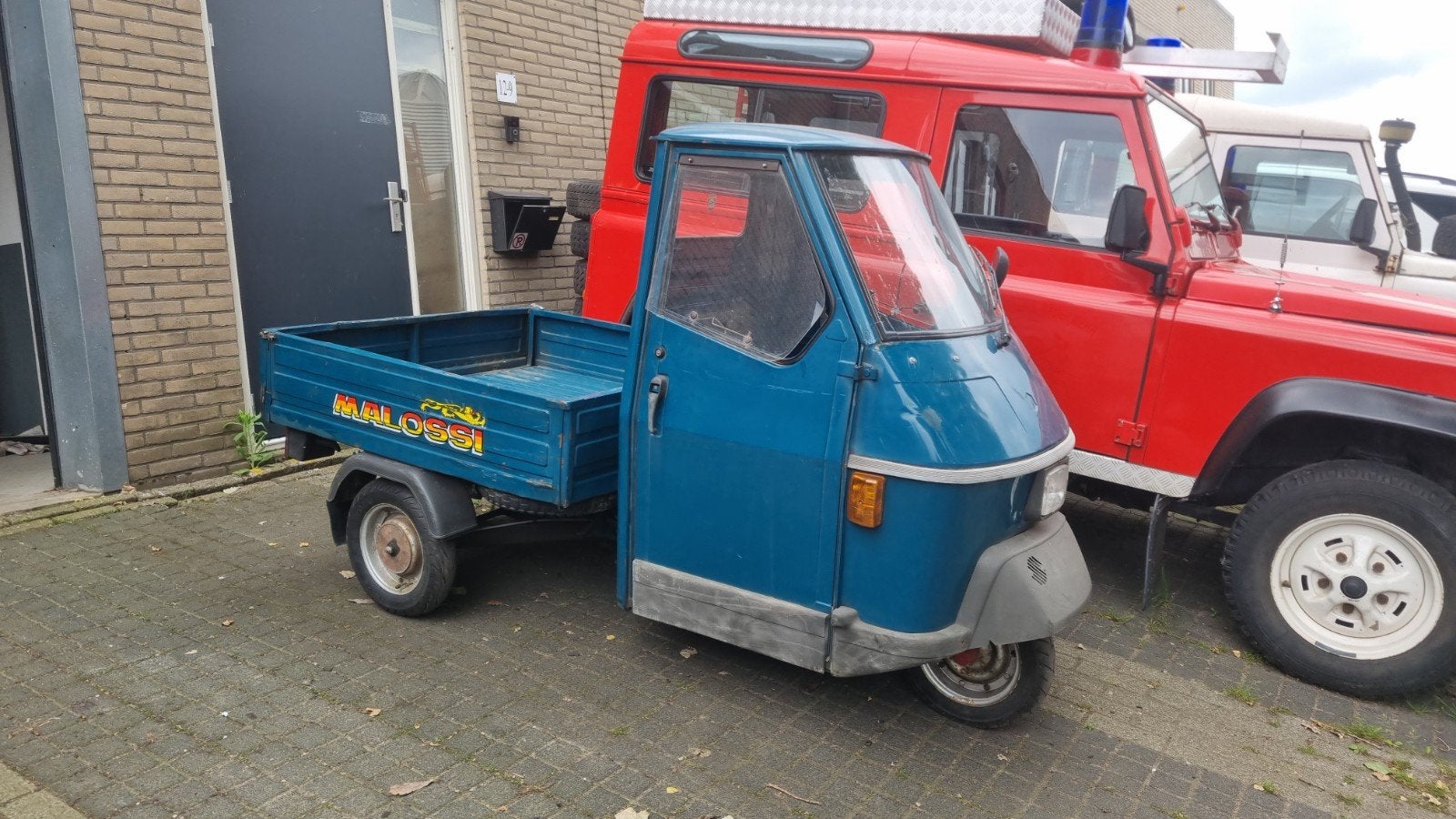 1992 Piaggio Vespa Car Ape 50, Gebruikt, 16 km/u of meer, 46 km of meer, Ophalen