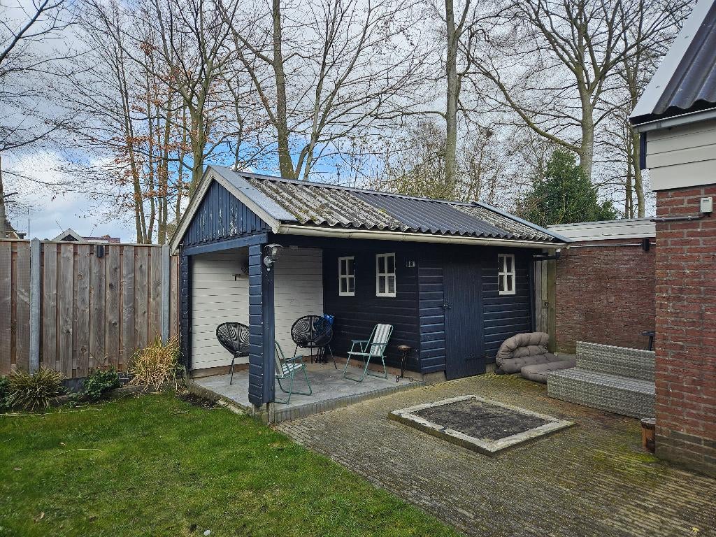 Leuk tuinhuisje met overkapping, Tuin en Terras, Ophalen, Tuinhuis, 250 tot 500 cm, 1 raam