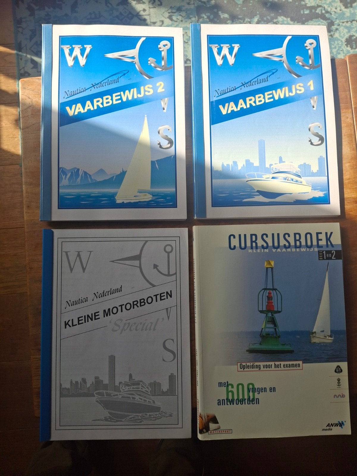 Vaarbewijs Boeken: Compleet Pakket voor Klein Vaarbewijs, Ophalen of Verzenden, Zo goed als nieuw, Overige niveaus, Nautica Nederland, ANWB Media