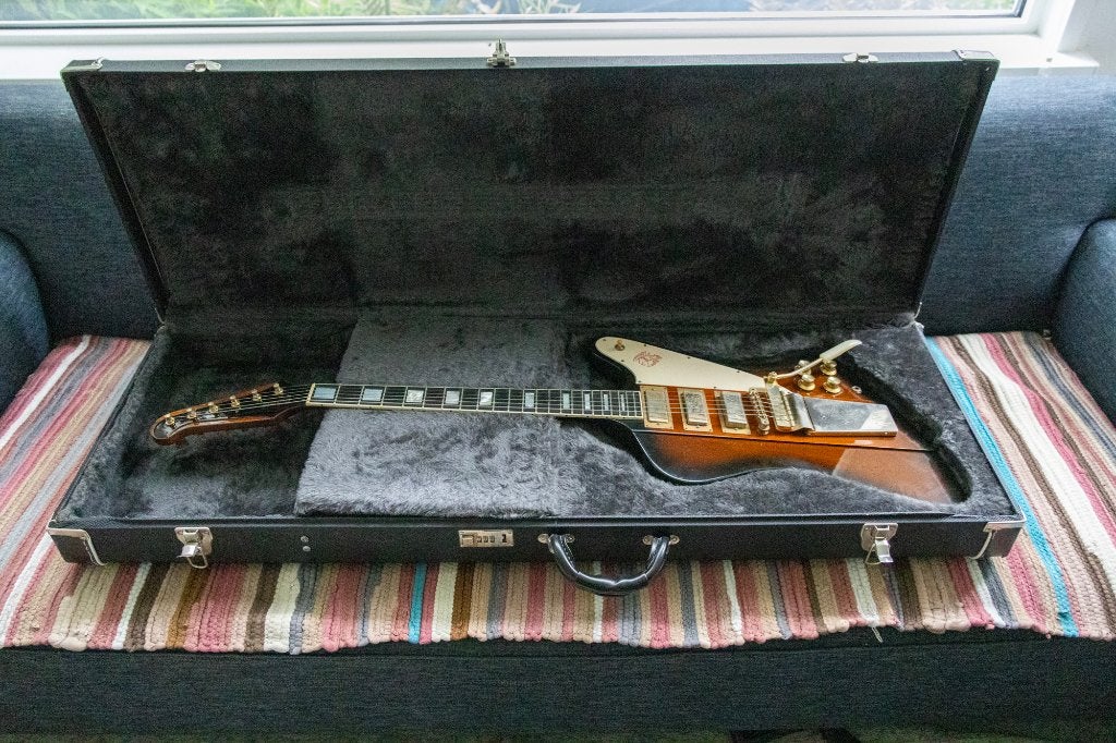 Gibson Firebird VII Reverse 2003 - Vintage Sunburst, Ophalen, Gebruikt, Solid body, Gibson