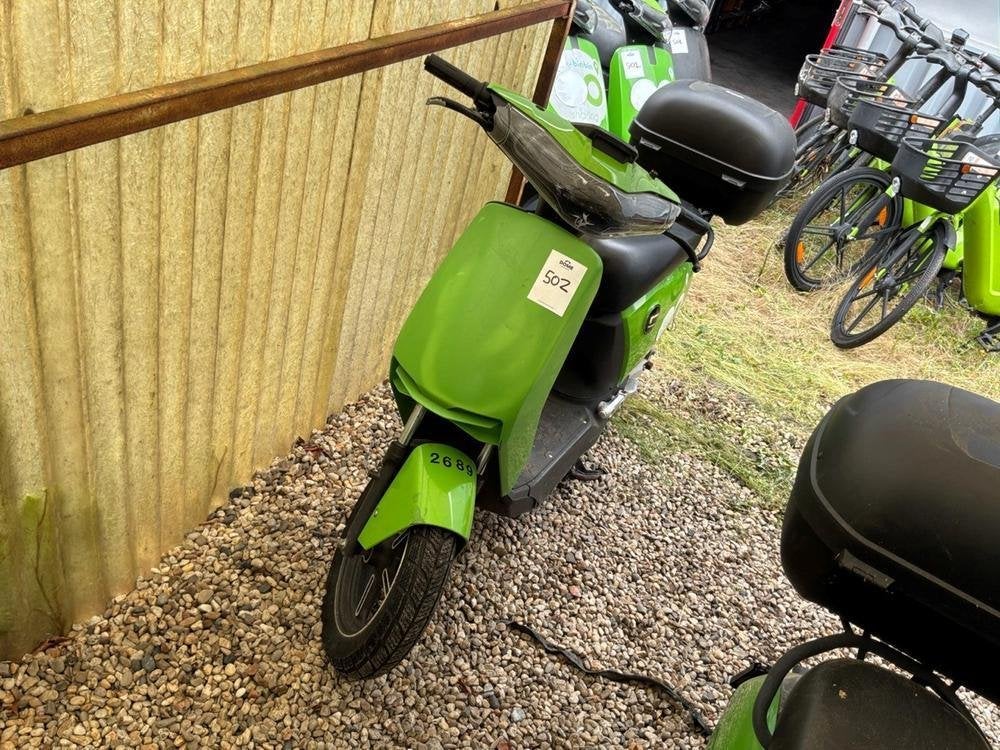 5x Super Soco Cux scooter, allerlaatste ophalen 28/29/30 sep, Fietsen en Brommers, Ophalen, Gebruikt, Elektrisch