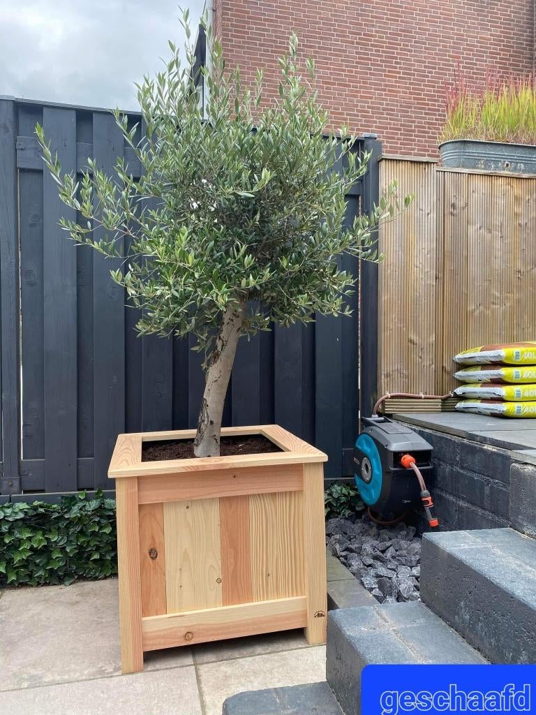 houten bloembakken naar eigen idee!, Tuin en Terras, Bloembakken en Plantenbakken, Vierkant, Nieuw, Ophalen of Verzenden, Balkon