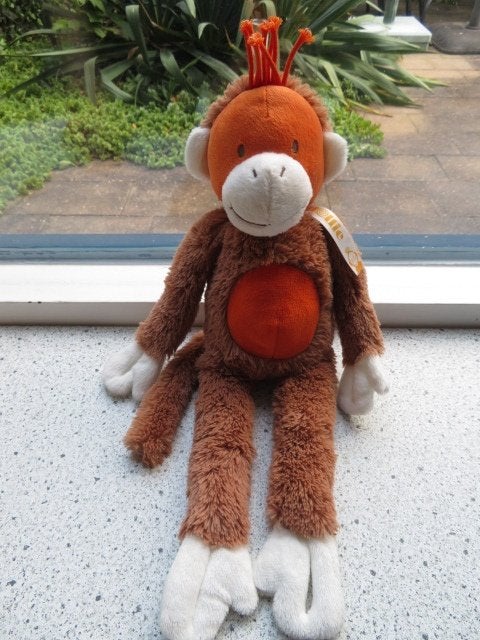 Aap DOLLIE merk Happy Horse van Blokker meet ca 40 cm, Kinderen en Baby's, Happy Horse, Ophalen of Verzenden, Zo goed als nieuw
