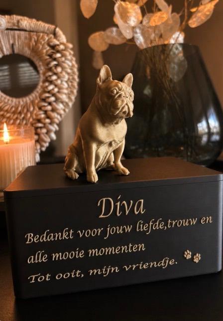 Urn/ herdenking, Meerkleurig, Overige materialen, Nieuw, Ophalen of Verzenden