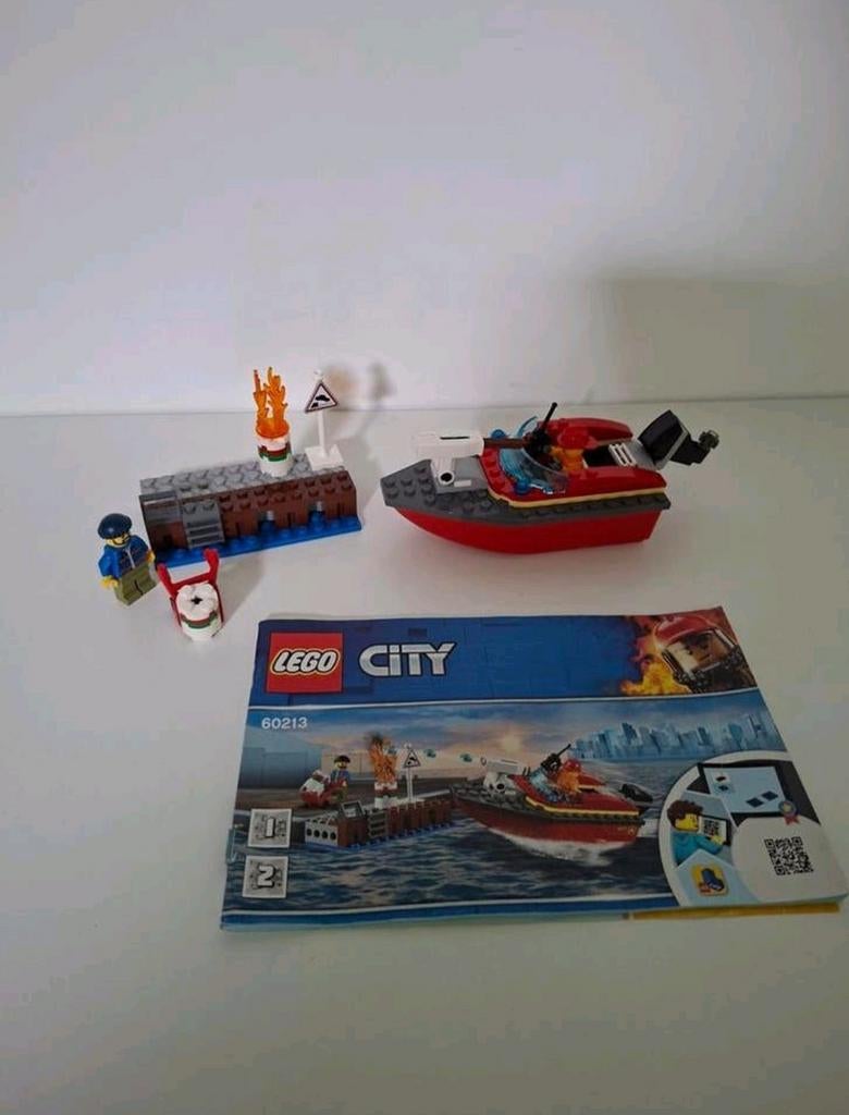 Lego city 60213 compleet met boekje, Compleet, City, Lego, Ophalen of Verzenden