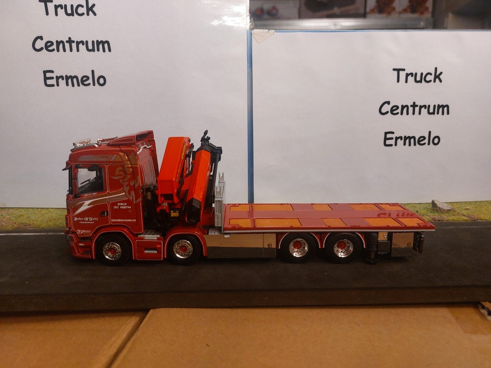 John O'Neill; SCANIA S HIGHLINE CS20H 8X4
RIGED FLATBED + PA, Ophalen of Verzenden, Nieuw, Bus of Vrachtwagen, Wsi