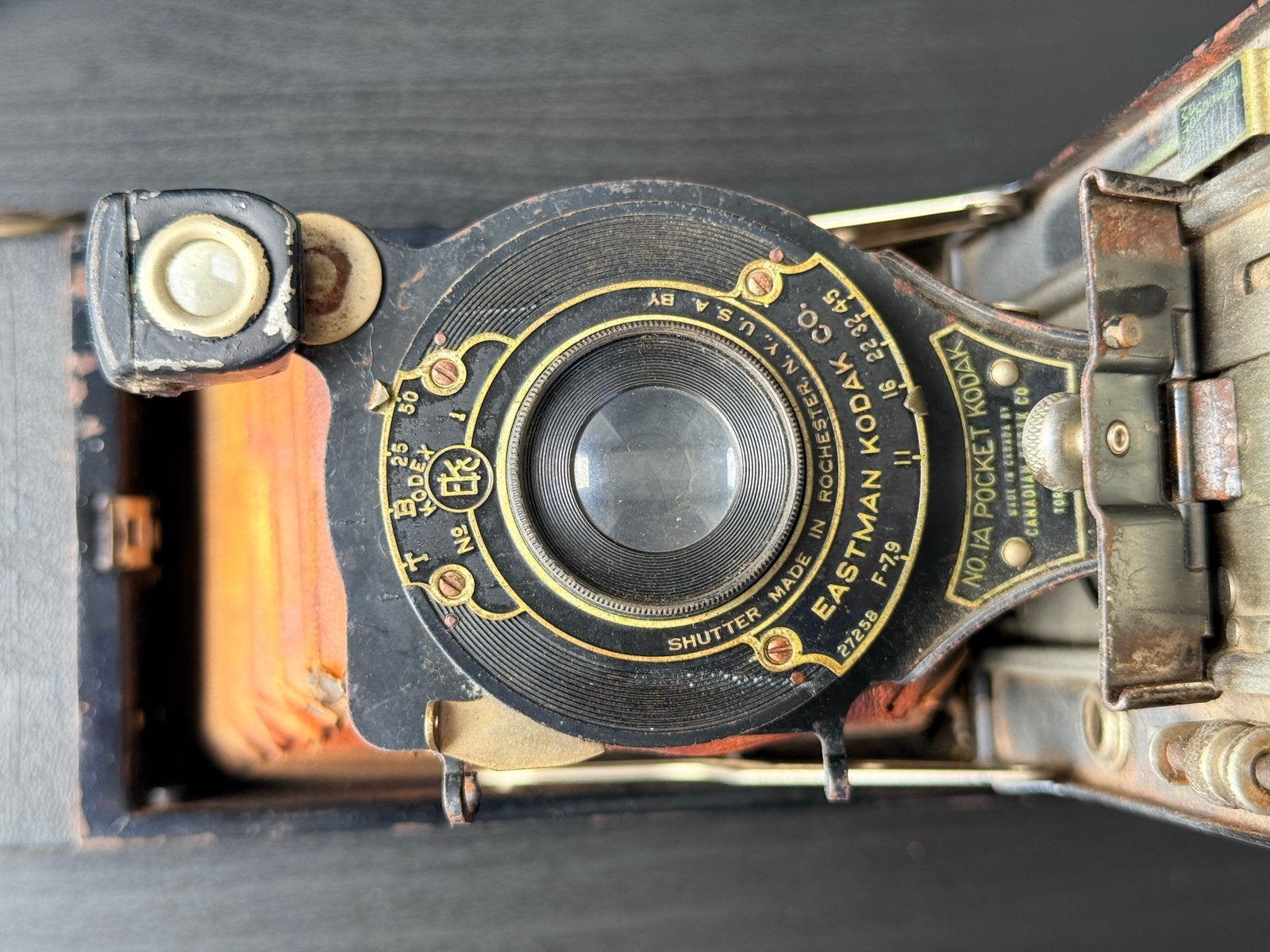 Antieke Kodak No. 1A Pocket Camera - Vintage Balgcamera, Ophalen